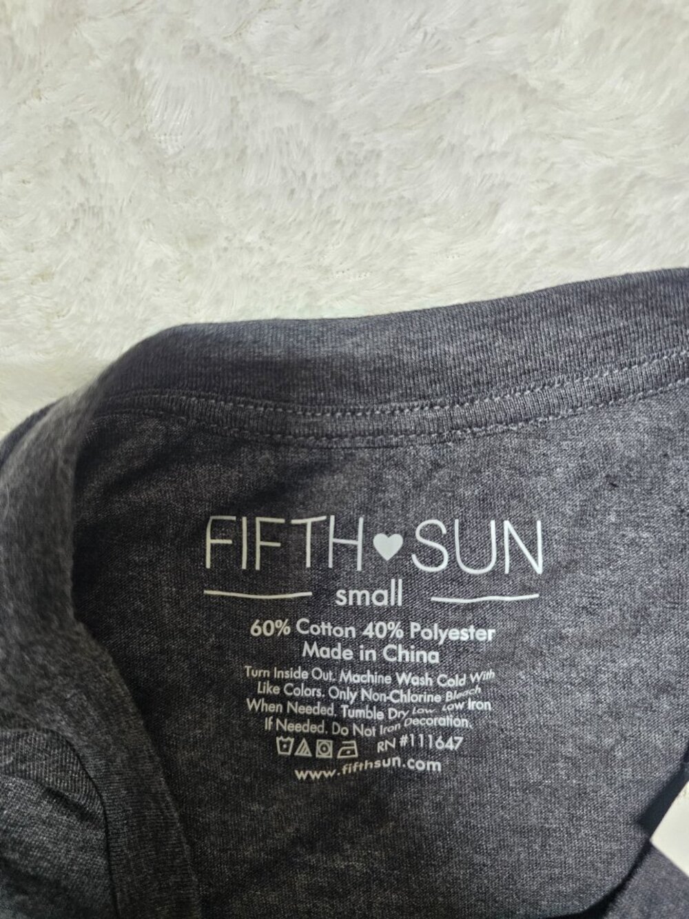 Fifth Sun Women Round Neck Short Sleeve T Shirt Size S - Picture 3 of 6